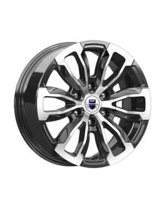 Литой диск K&K Меконг 18x7.5" 6x139.7мм DIA 75.1мм ET 42мм Алмаз черный K&k