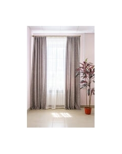 Комплект штор Decoretto Штукатурка серое небо ШСН-K9