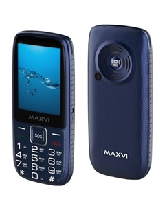 Мобильный телефон Maxvi B32 (синий)