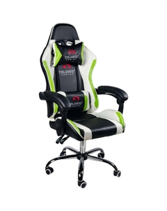 Игровое кресло Asti Ultimato (черный/белый/зеленый) Calviano