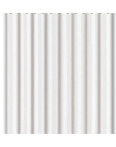 Шторка для ванны Вертикальная полоска (белая) A8601 Fashun