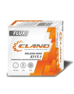 Проволока сварочная флюсовая E71T-1 0,8 мм Eland