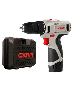 Дрель-шуруповерт акк CT21053LH-1.5 BMC 12В 25Нм 2Акб*2Ач ЗУ кейс Crown
