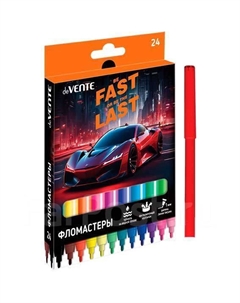 Фломастеры 24цв Fast Or Last 5083532 Devente