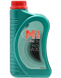 Масло моторное синтетическое М1 ONE OILPRO SAE 5W-30 SN/CF, 0,9 л M1