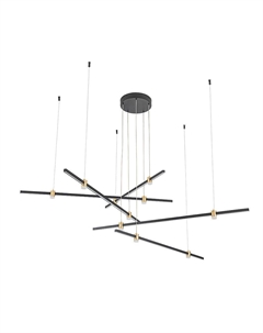 Светильник подвесной Errai A2195SP-5BK (1*100Вт, 3000-6000К, LED) Arte lamp