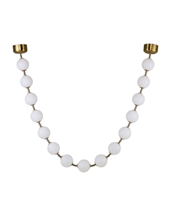 Светильник подвесной Kinklight Мони 07627-15L,33 золото (белые матовые плафоны) (90Вт, 4000К, LED) Kink light