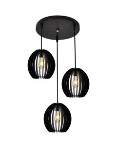 Светильник подвесной (К) XA3016/3B 3х40Вт Е27 Zubovich svet