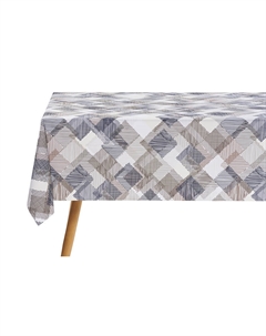Скатерть ПВХ на тканевой основе Adèle 212-1 110х140 см Dekorelle
