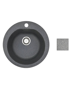 Мойка из каменной крошки NIKA грей 50,5х50,5см. в компл. с сифоном Белэворс