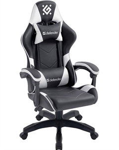 Игровое (геймерское) кресло Companion (черный/белый) Defender