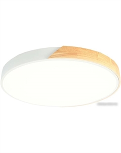 Припотолочная люстра Ambrella FZ1301 (белый/светлое дерево) Ambrella light