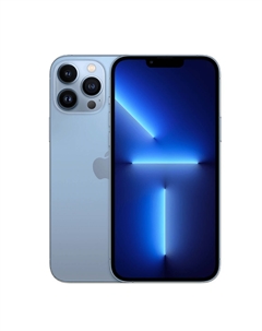 Смартфон Apple iPhone 13 Pro Max 256Gb SIM+eSIM восстановленный Rostock Грейд B (голубой)