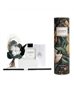 Аромадиффузор для дома с сухоцветами Vanilla Tobacco 100 Accents вдохновение с первых нот