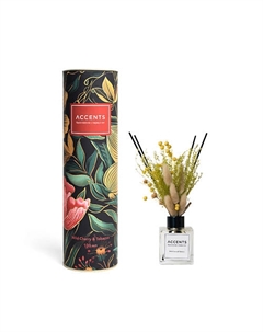 Аромадиффузор для дома с сухоцветами WILD CHERRY & TOBACCO 100 Accents вдохновение с первых нот