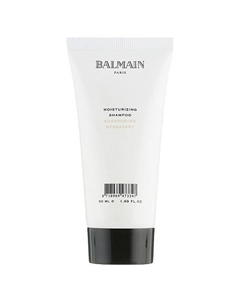 Увлажняющий шампунь для волос Moisturizing Shampoo Travel Size дорожный формат 50 Balmain
