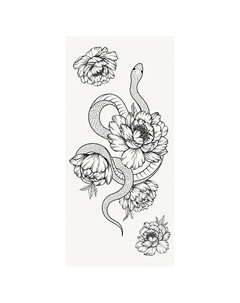 Временные тату 3 штуки Meshu