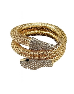 Колье со стразами и камнями Змея Wellness. ultracare