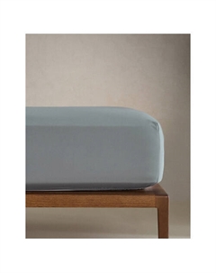 Простыня натяжная перкаль 90 x 200 x 30 см Zara home