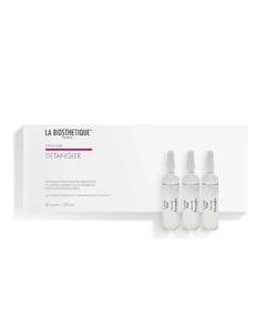 Активный концентрат в ампулах для восстановления структуры волос Detangler 10 La biosthetique