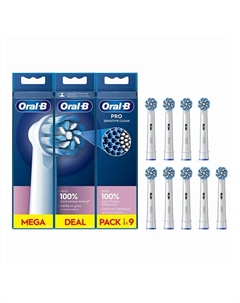 ORAL-B Насадки для электрической зубной щетки Pro Sensitive Clean Oral-b