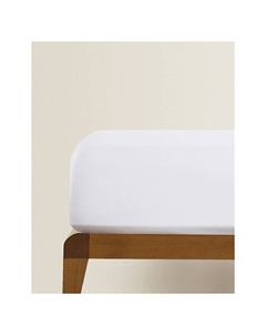 Простыня натяжная перкаль 90 x 200 x 30 см Zara home