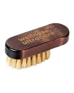 Щетка для бороды и волос лица массажная натуральная расческа Wellness. ultracare