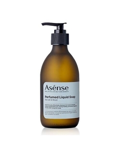 Жидкое мыло парфюмированное для рук и тела аромат морская соль и хвойное дерево Asense