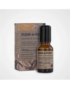 Парфюмерное масло для тела Fleur-a-Fleur пион жасмин дерево 15 Vegan.love.studio