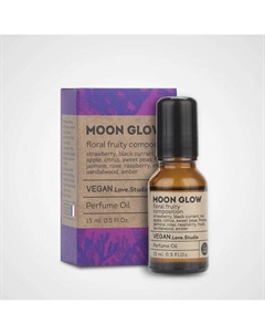 Парфюмерное масло для тела Moon Glow черная смородина малина фрезия сандал 15 Vegan.love.studio