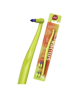 Инновационная монопучковая зубная щетка со сменными головками Smilex Ortho+ Splat