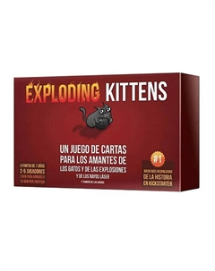Настольная игра Exploding Kittens на испанском языке Asmodee