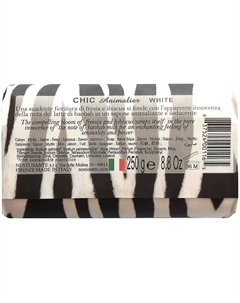 Мыло Chic Animalier White Nesti dante