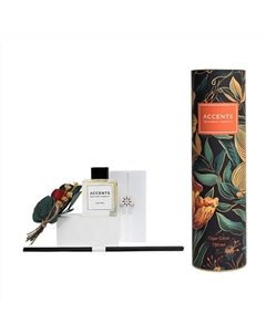 Аромадиффузор для дома с сухоцветами Cigar Citrus 100 Accents вдохновение с первых нот