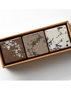 Набор бомбочек для ванны (3 шт) с солью, шиммером и сухоцветами Solace