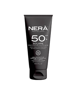 Крем для тела солнцезащитный SPF 50 Solare Protezione Molto Alta 100 Nera pantelleria
