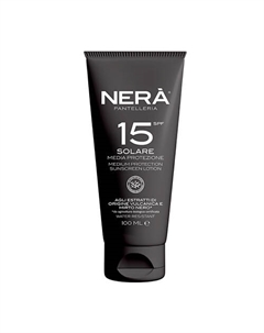 Крем для тела солнцезащитный SPF 15 Solare Media Protezione 100 Nera pantelleria