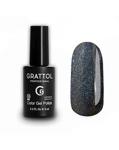Гель-лак с блестками Агат Grattol