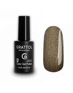 Гель-лак с блестками Агат Grattol