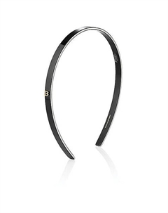 Ободок для волос Small Black/White Balmain