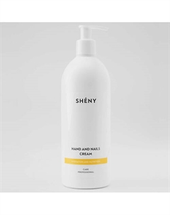 Крем для рук и ногтей увлажняющий питательный с дозатором 500 Sheny professional
