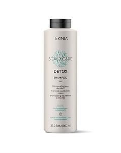 Шампунь мицеллярный балансирующий от перхоти Teknia Scalp Care Detox Shampoo Lakme