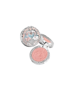 Компактные матовые румяна Swan Ballet Embossed Blush Flower knows