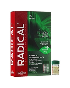 Ампулы от выпадения волос Radical 75 Farmona