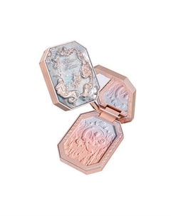 Компактные сияющие румяна Moonlight Mermaid Jewelry Blush Flower knows