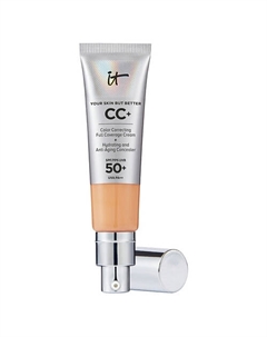 CC+ крем Your Skin But Better SPF50 с антивозрастным уходом It cosmetics