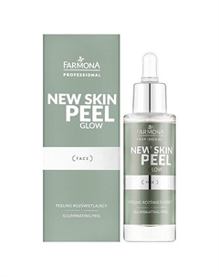 Осветляющий скраб для лица с кислотой New Skin Peel Glow 30 Farmona