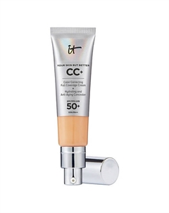 CC+ крем Your Skin But Better SPF50 с антивозрастным уходом It cosmetics