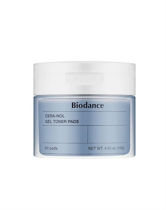 Увлажняющие гелевые тонер-пэды Cera-Nol Gel Toner Pads 140 Biodance