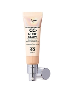 Тональный крем с эффектом сияния CC+ Nude Glow SPF40 It cosmetics